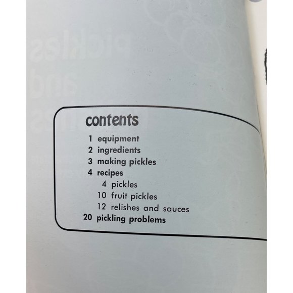Pickles and Relishes Recipe Booklet Mary Frances Sowers Oklahoma State Univ - Picture 2 of 5